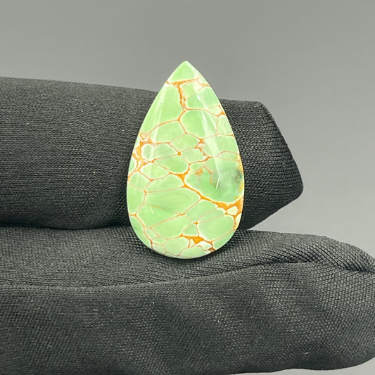 Variscite Green Turquoise Cabochon - Teardrop