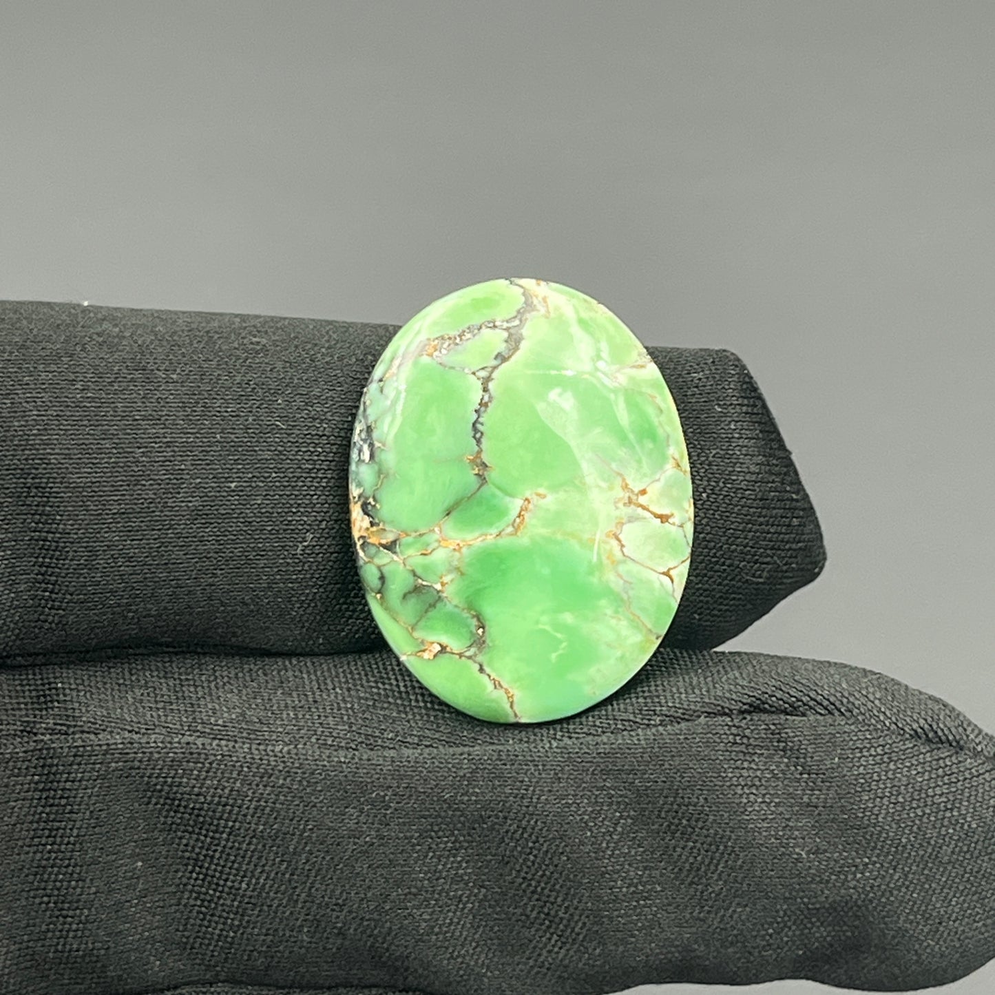Variscite Green Turquoise Cabochon - Oval