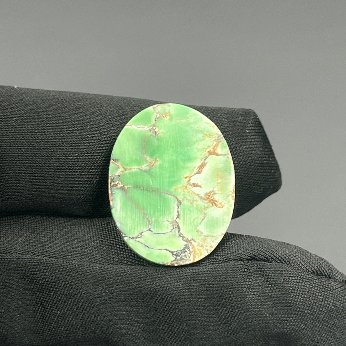 Variscite Green Turquoise Cabochon - Oval