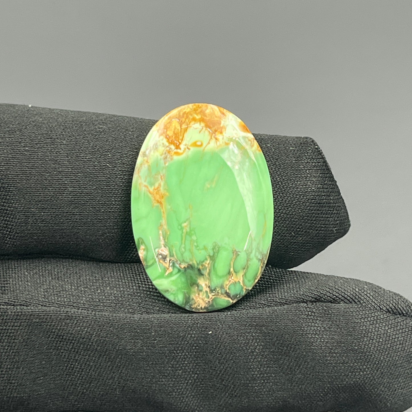 Variscite Green Turquoise Cabochon - Oval