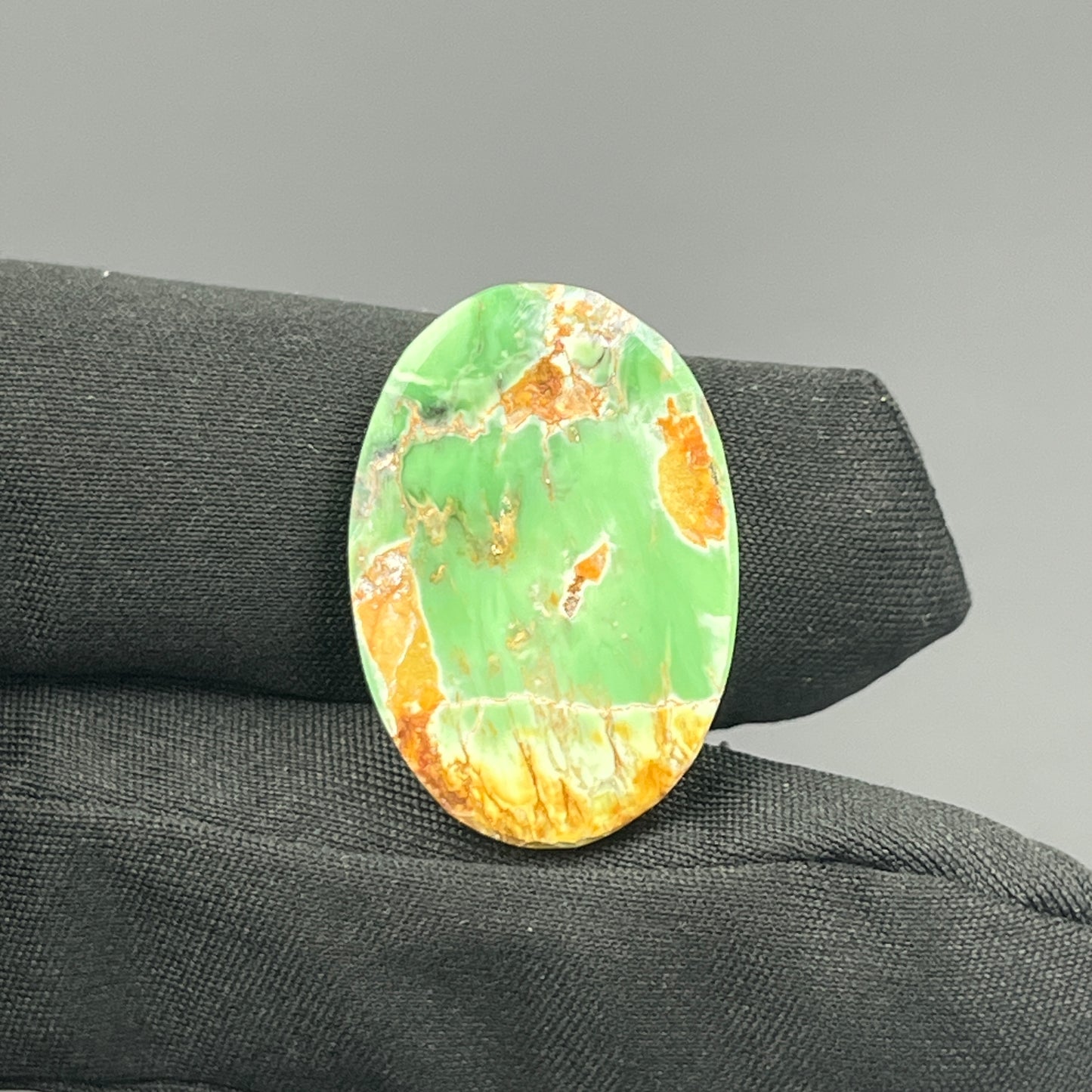 Variscite Green Turquoise Cabochon - Oval