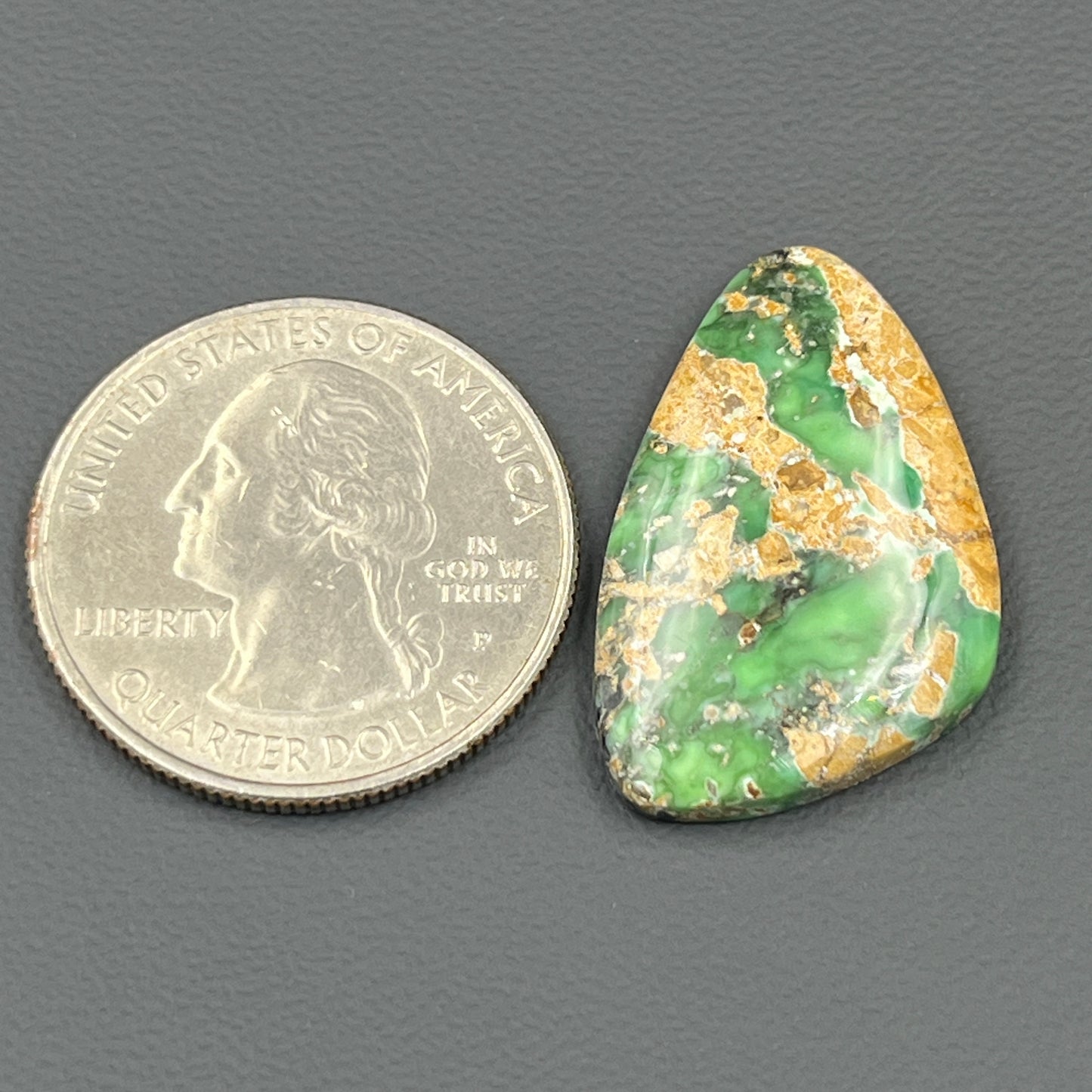 Variscite Green Turquoise Cabochon - Tumble