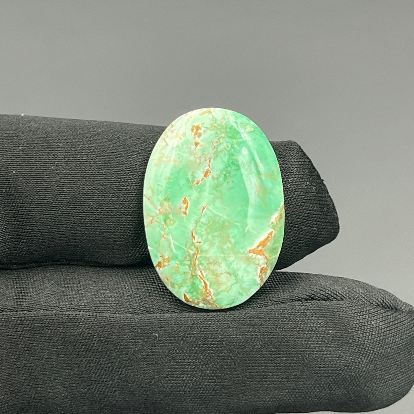 Variscite Green Turquoise Cabochon - Oval