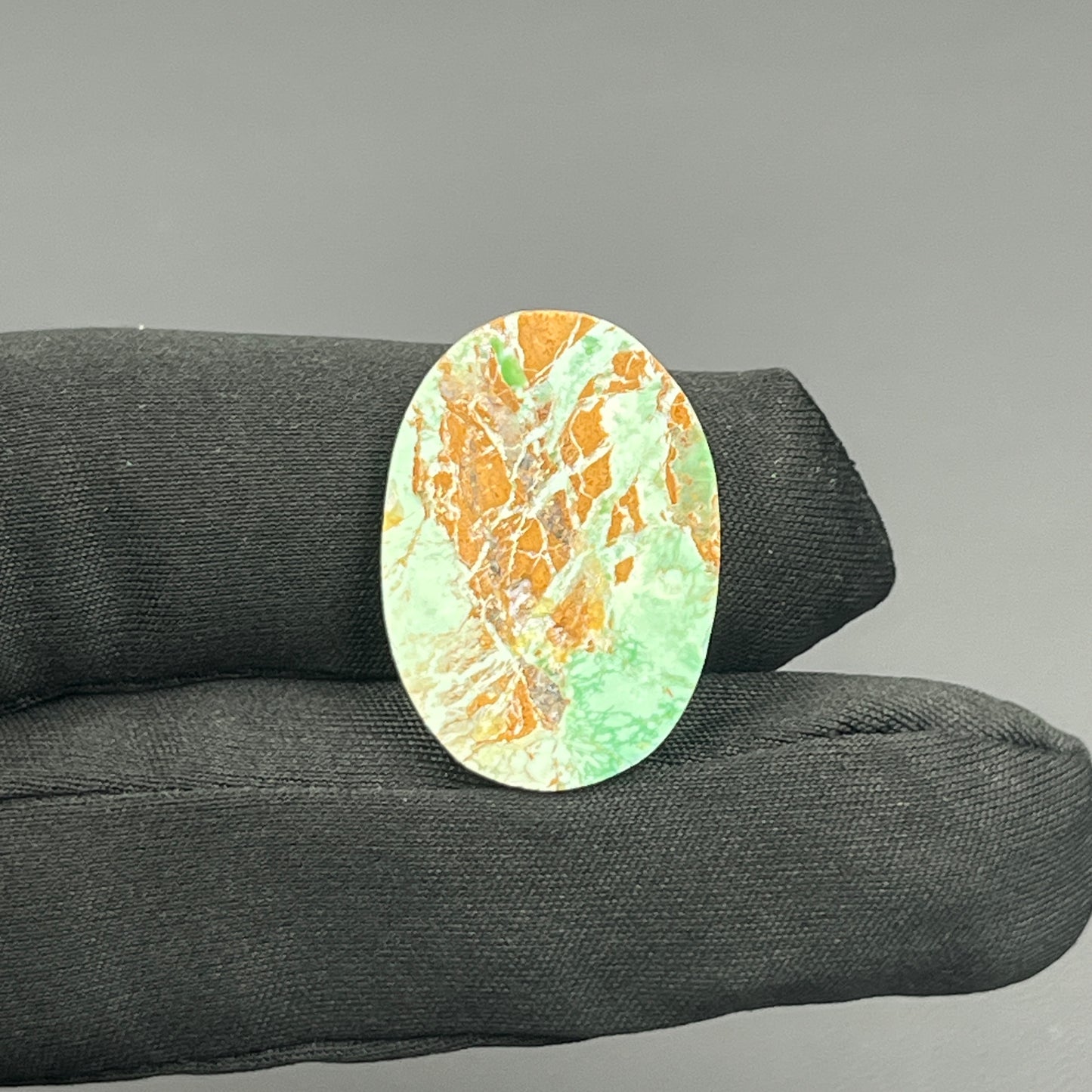 Variscite Green Turquoise Cabochon - Oval
