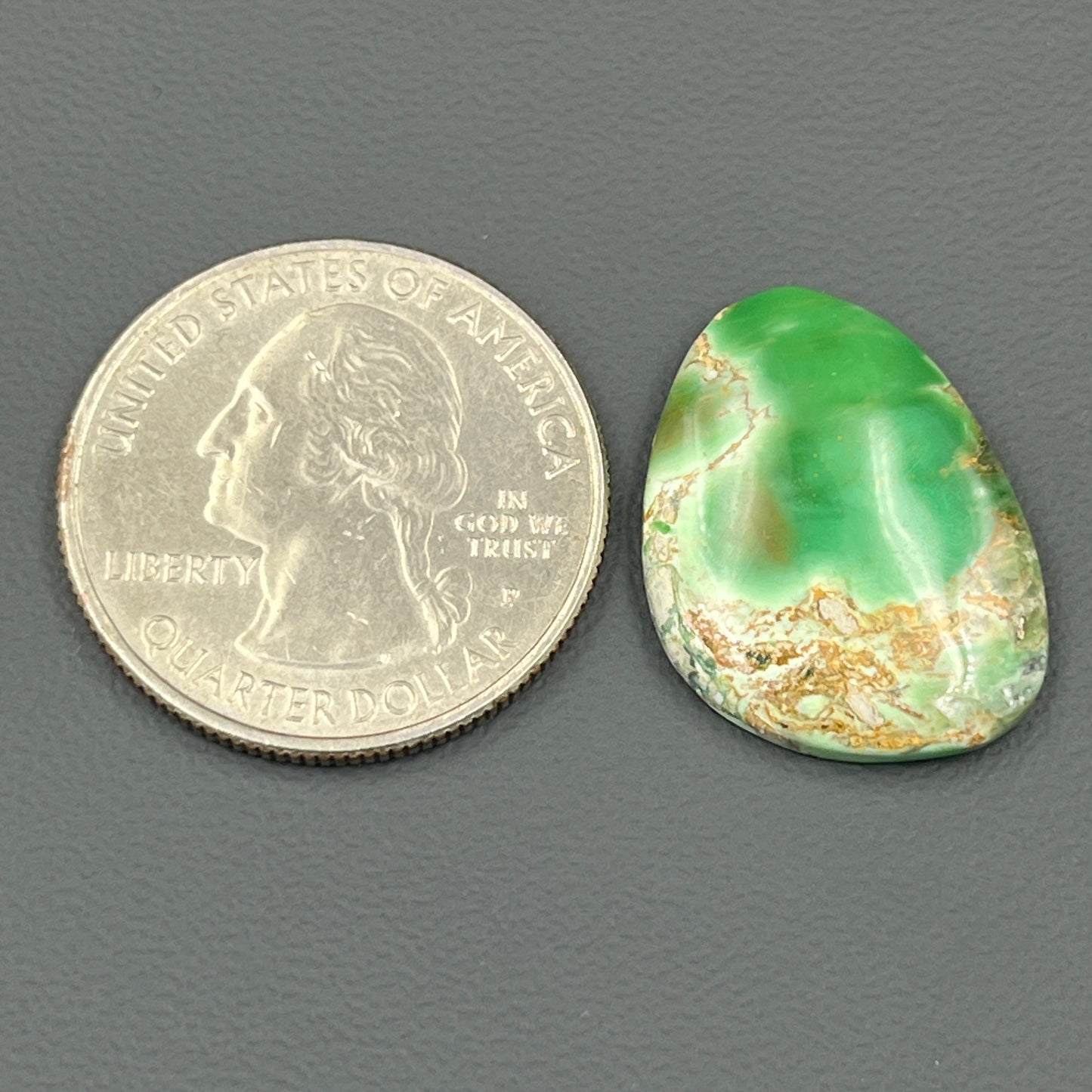 Variscite Green Turquoise Cabochon - Tumble