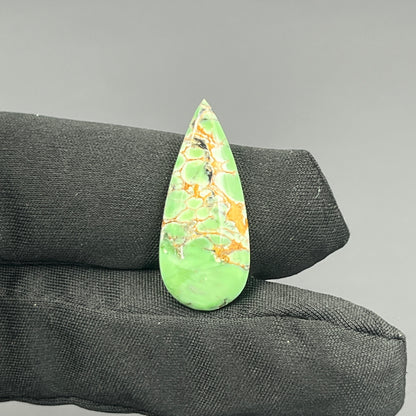 Variscite Green Turquoise Cabochon - Teardrop