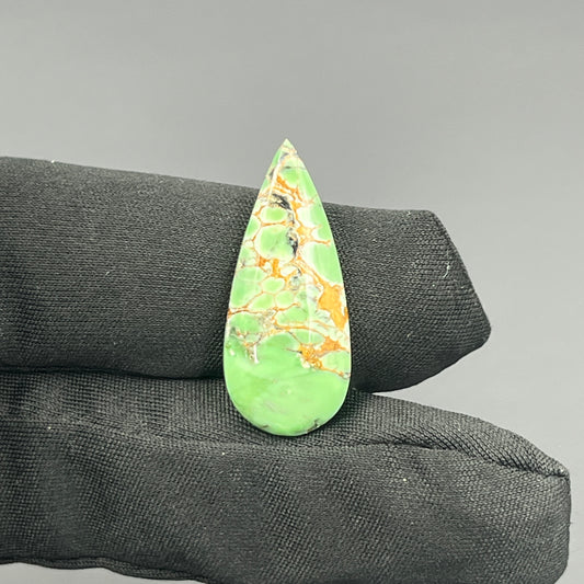 Variscite Green Turquoise Cabochon - Teardrop