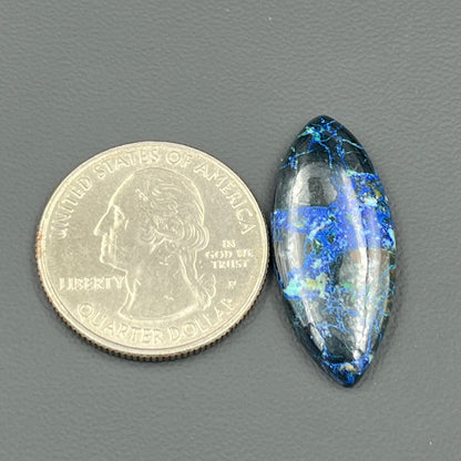 Top Quality Azurite Cabochon - Marquise