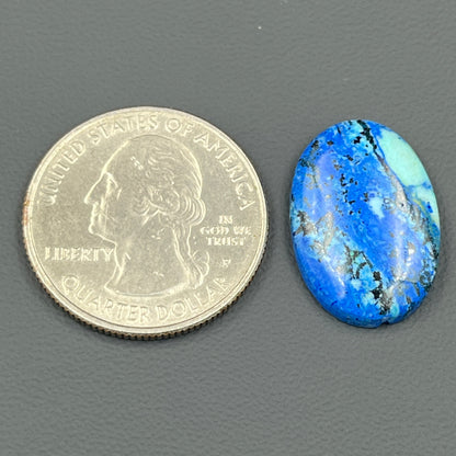 Top Quality Azurite Cabochon - Oval