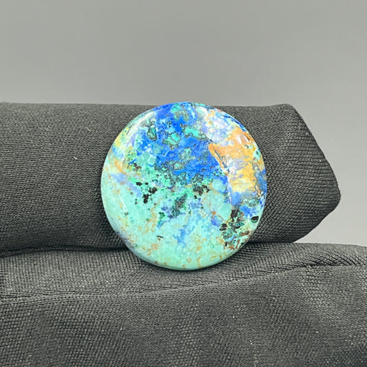 Top Quality Azurite Cabochon - Round