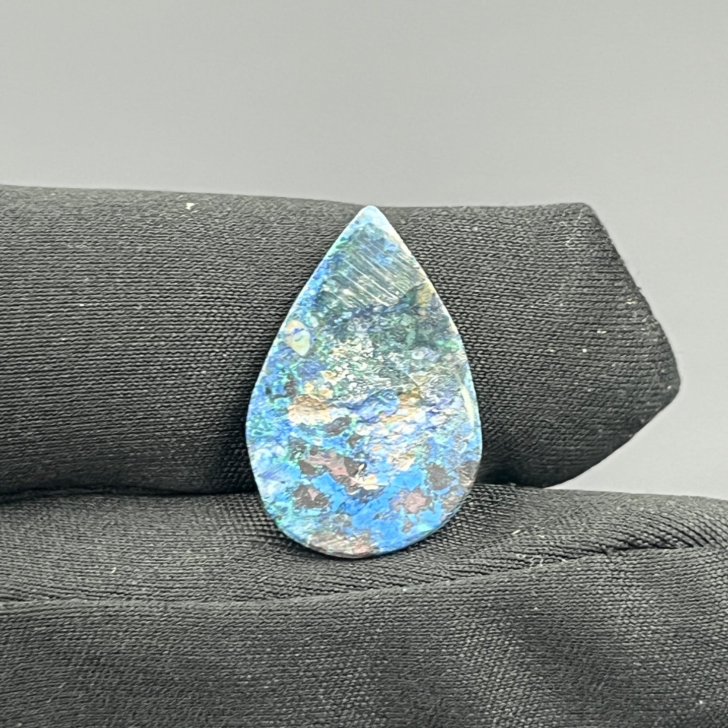 Top Quality Azurite Cabochon - Teardrop