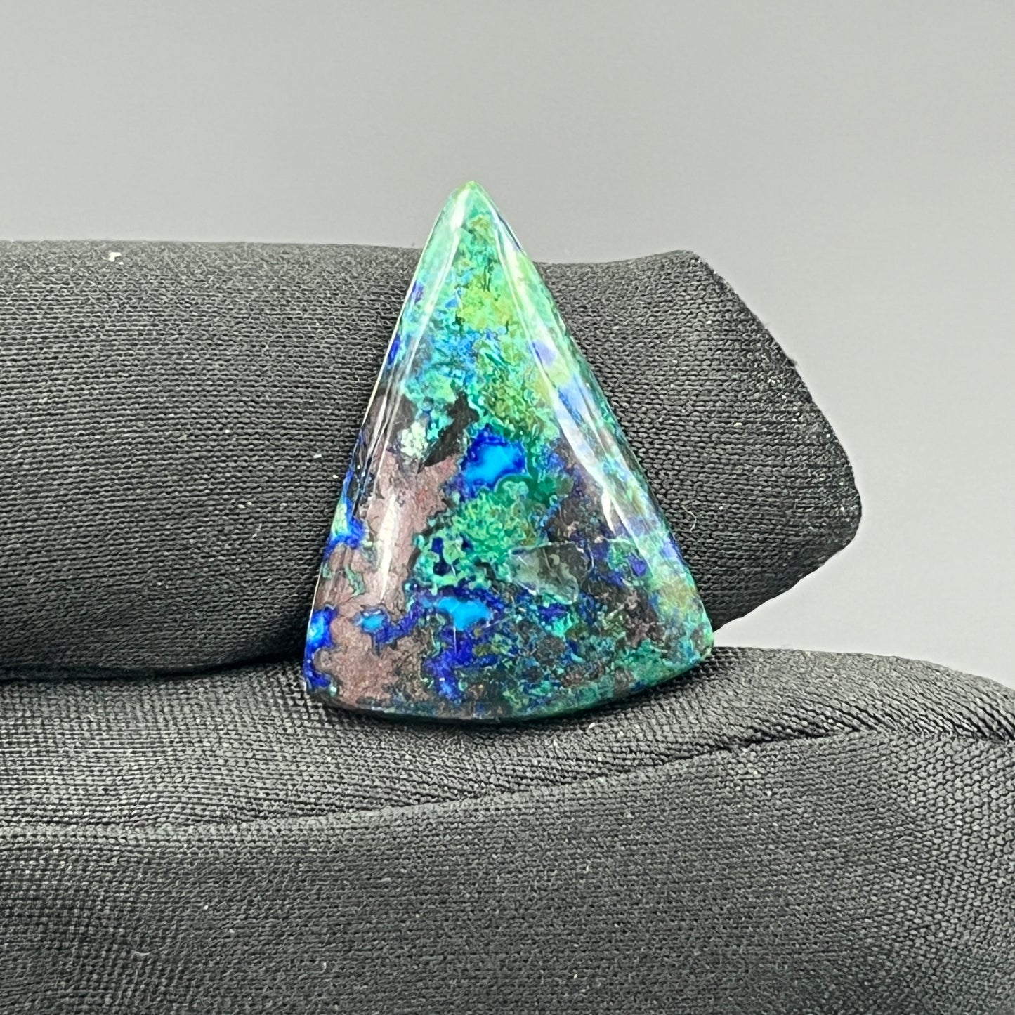 Top Quality Azurite Cabochon - Triangle