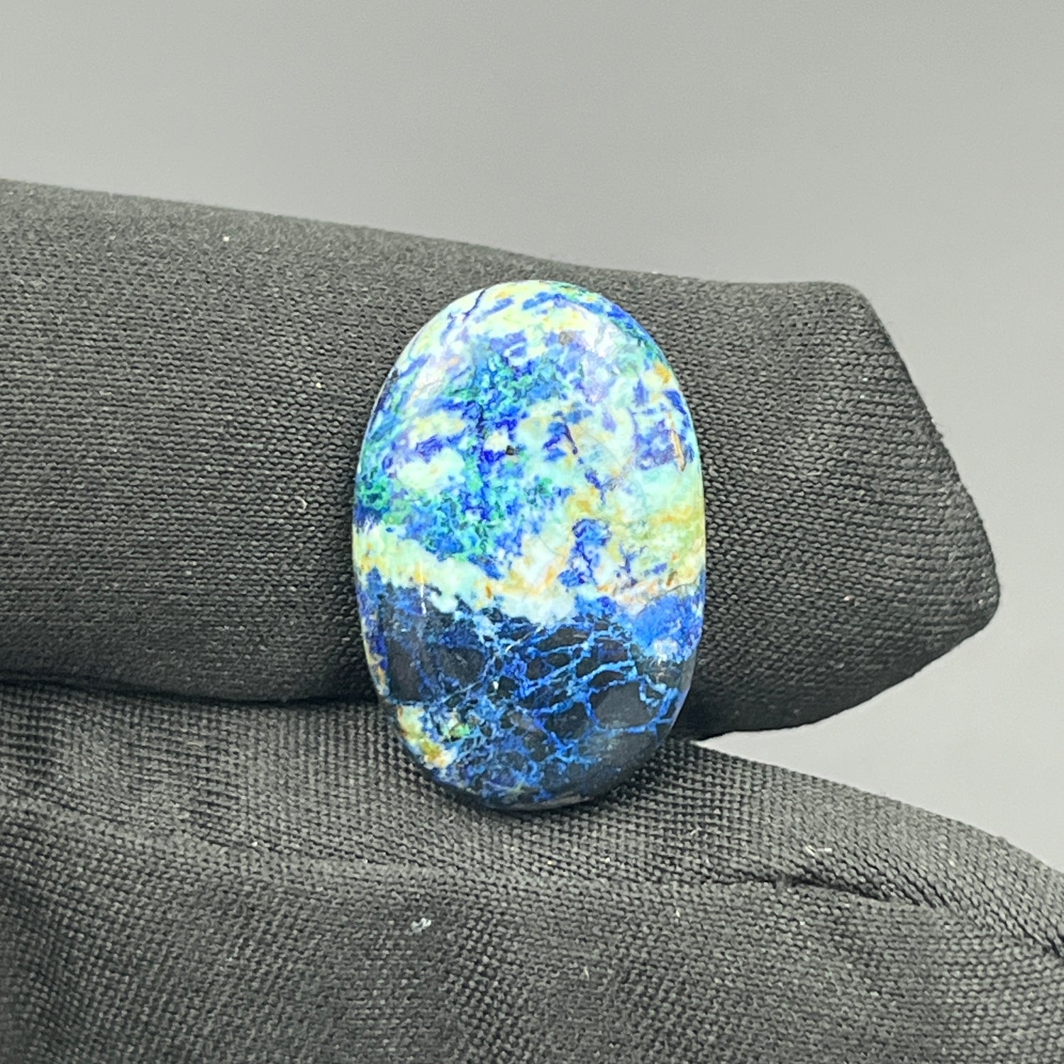 Top Quality Azurite Cabochon - Oval