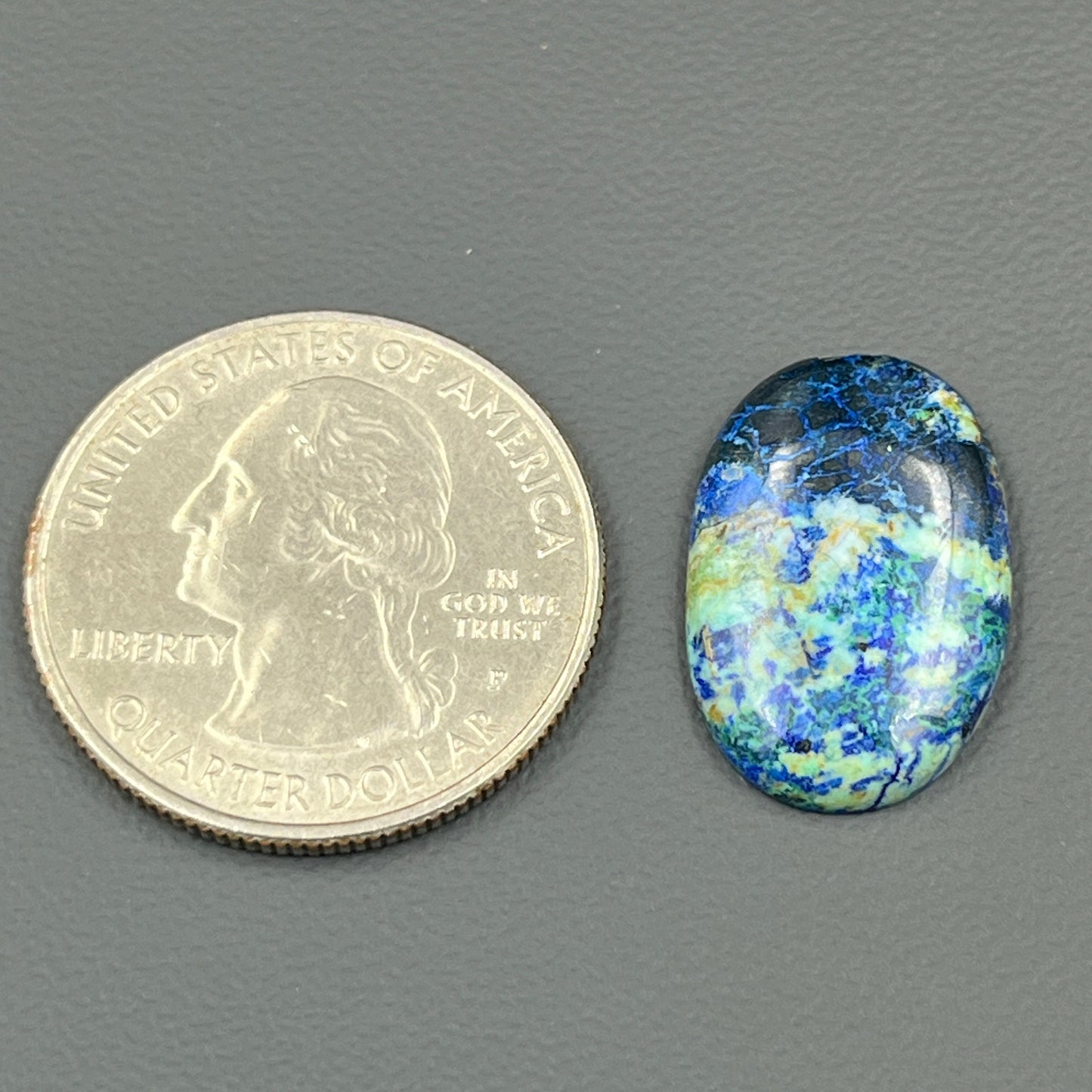 Top Quality Azurite Cabochon - Oval