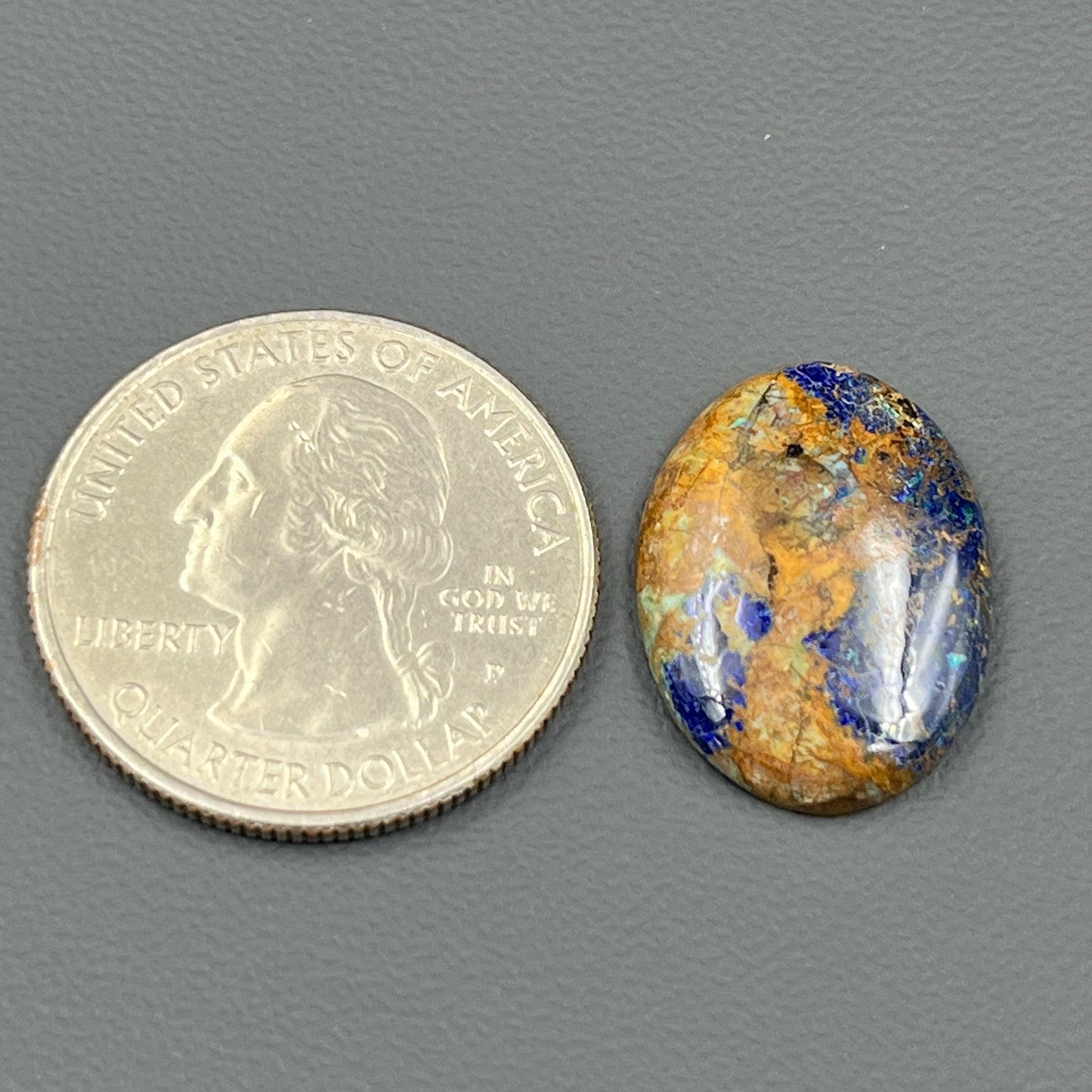 Top Quality Azurite Cabochon - Oval