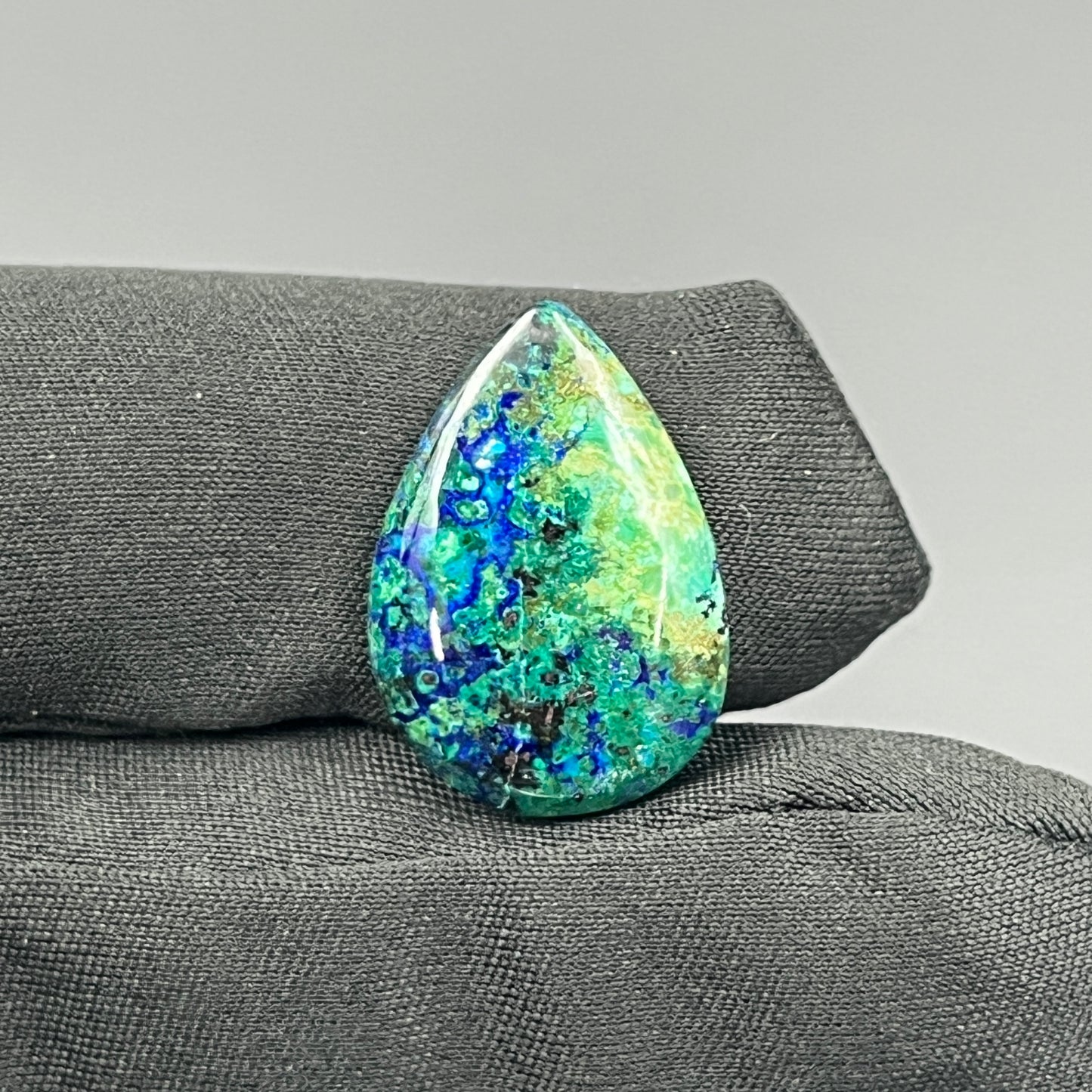 Top Quality Azurite Cabochon - Teardrop