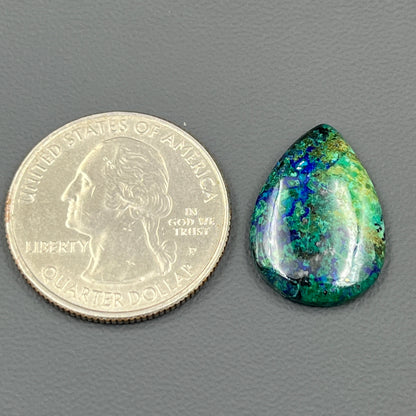 Top Quality Azurite Cabochon - Teardrop