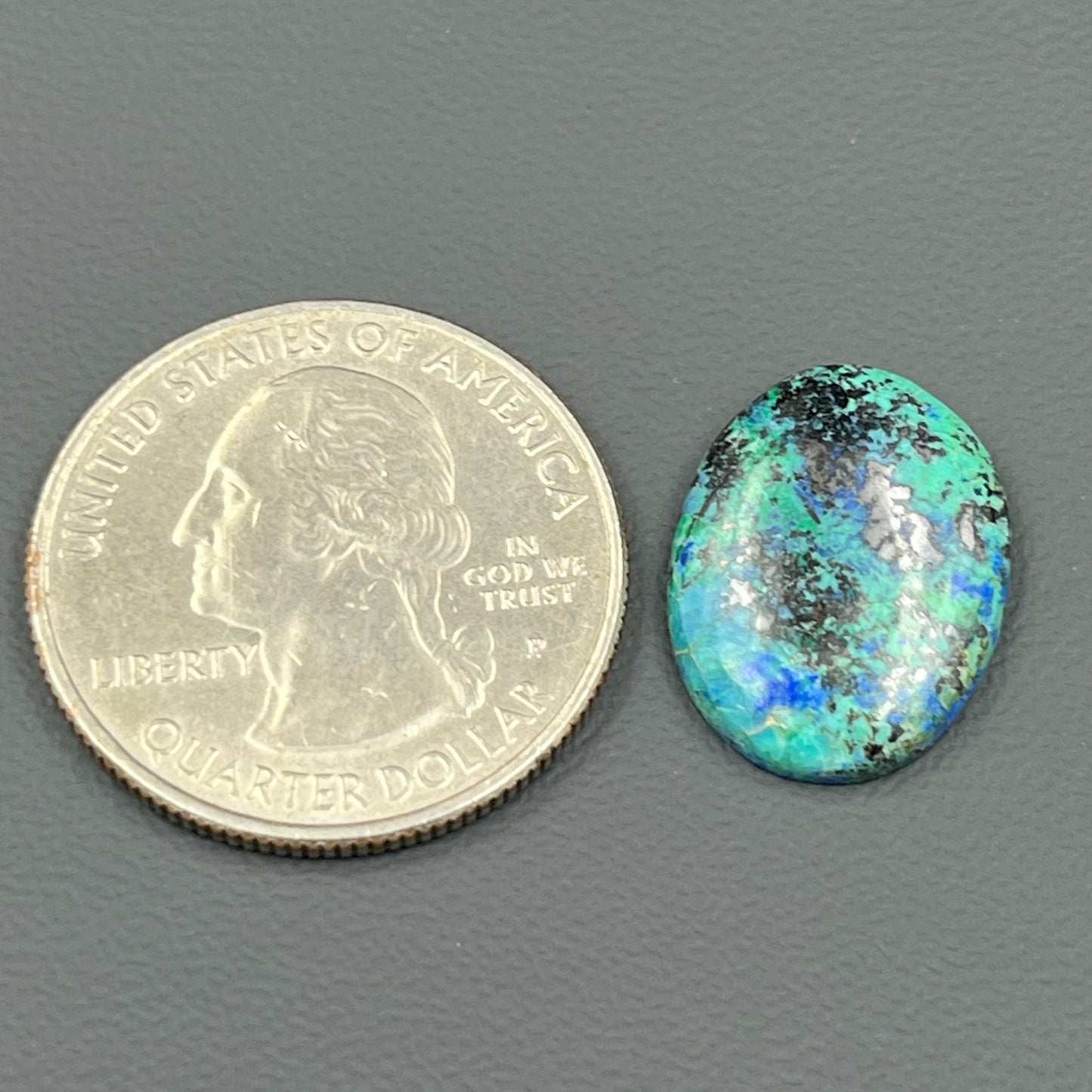 Top Quality Azurite Cabochon - Oval