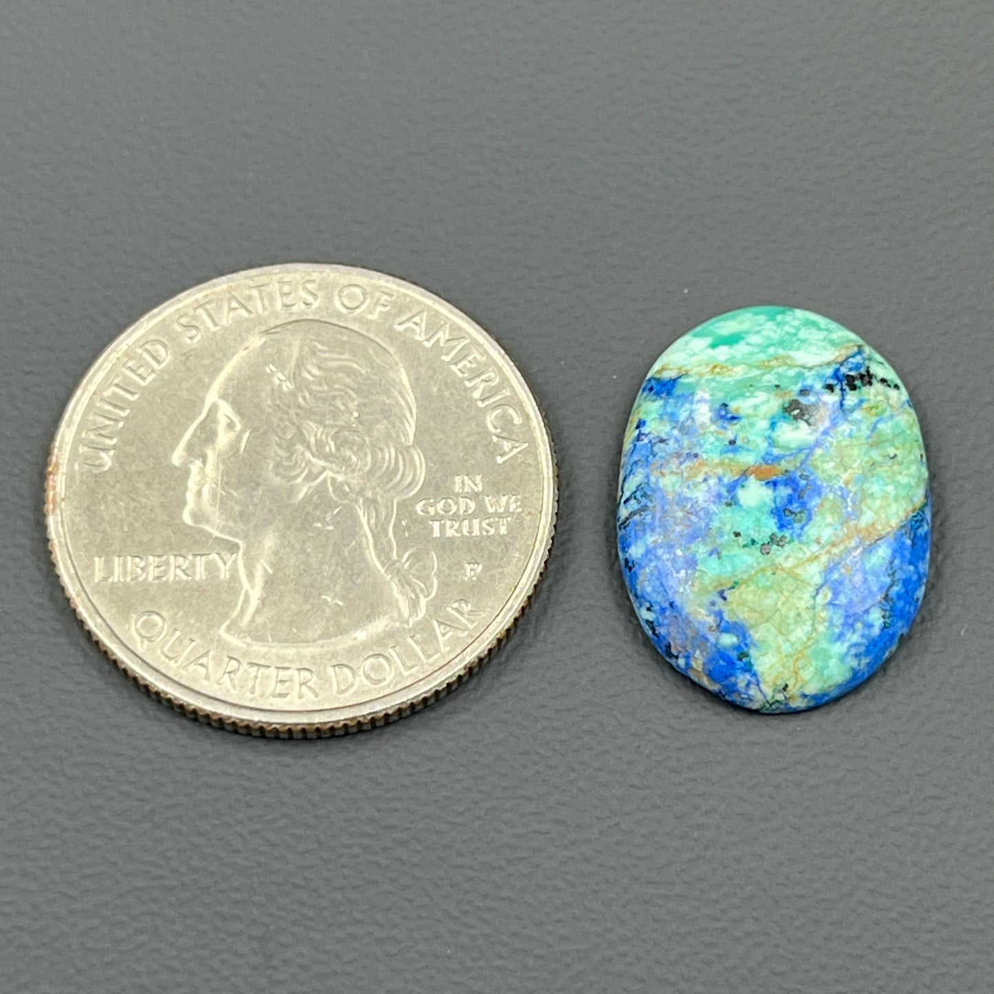 Top Quality Azurite Cabochon - Oval