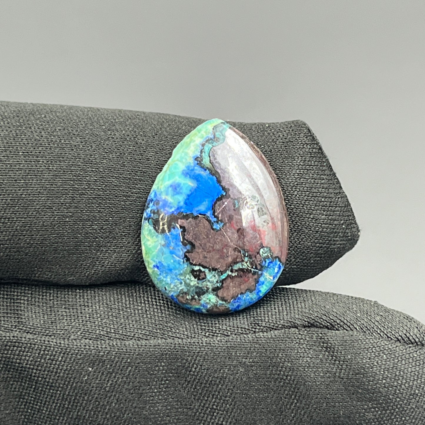 Top Quality Azurite Cabochon - Teardrop