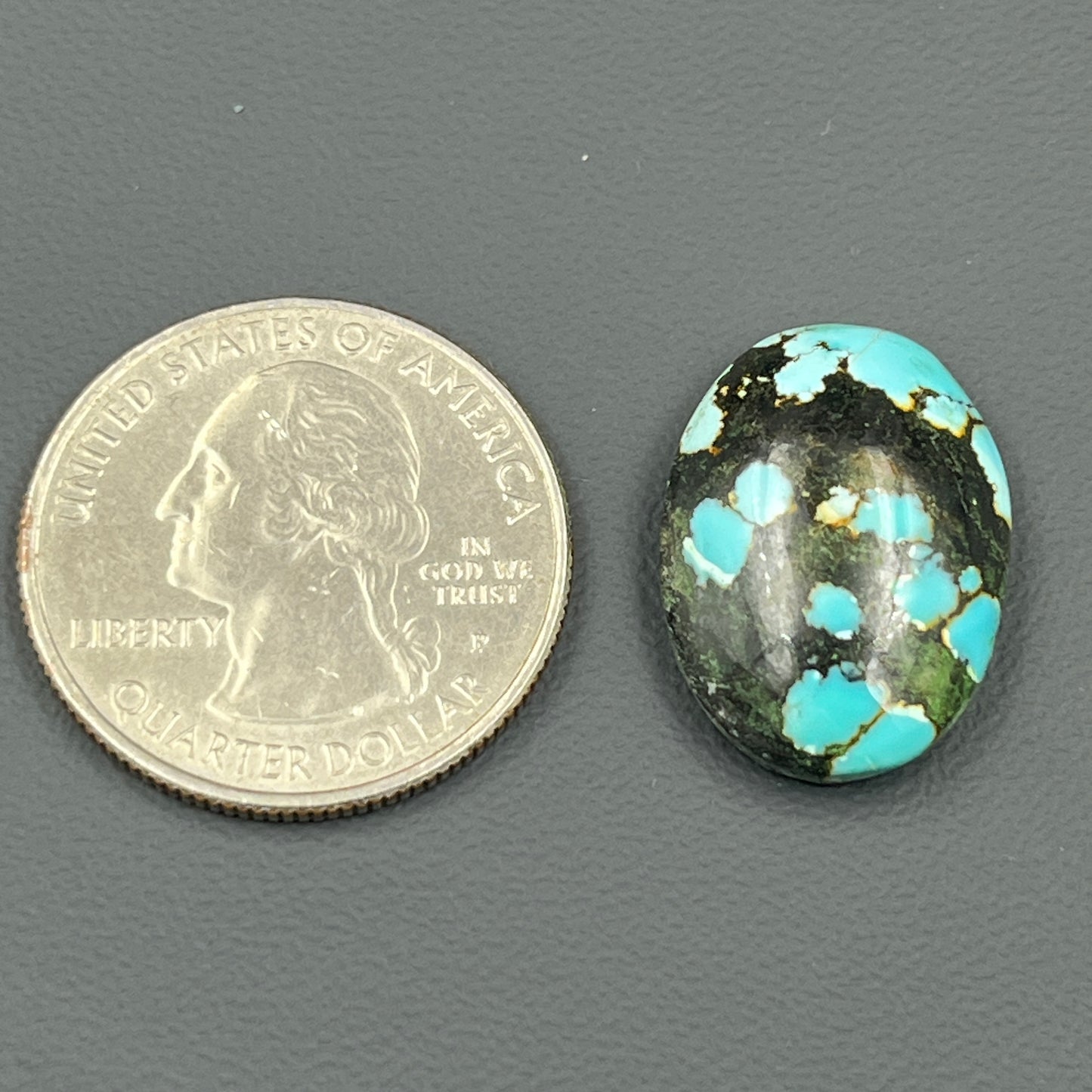 AAA Hubei Turquoise - Oval