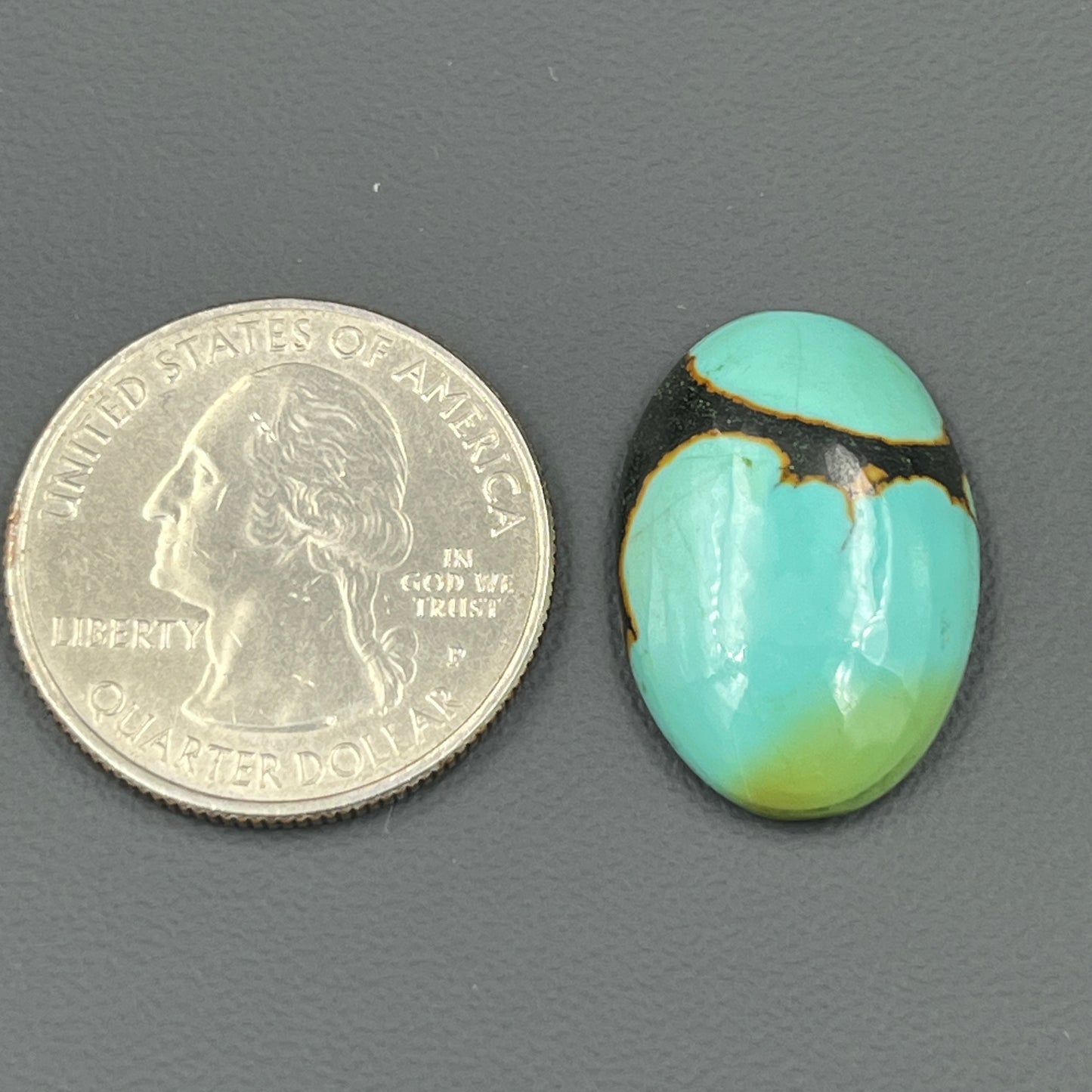 AAA Hubei Turquoise - Oval