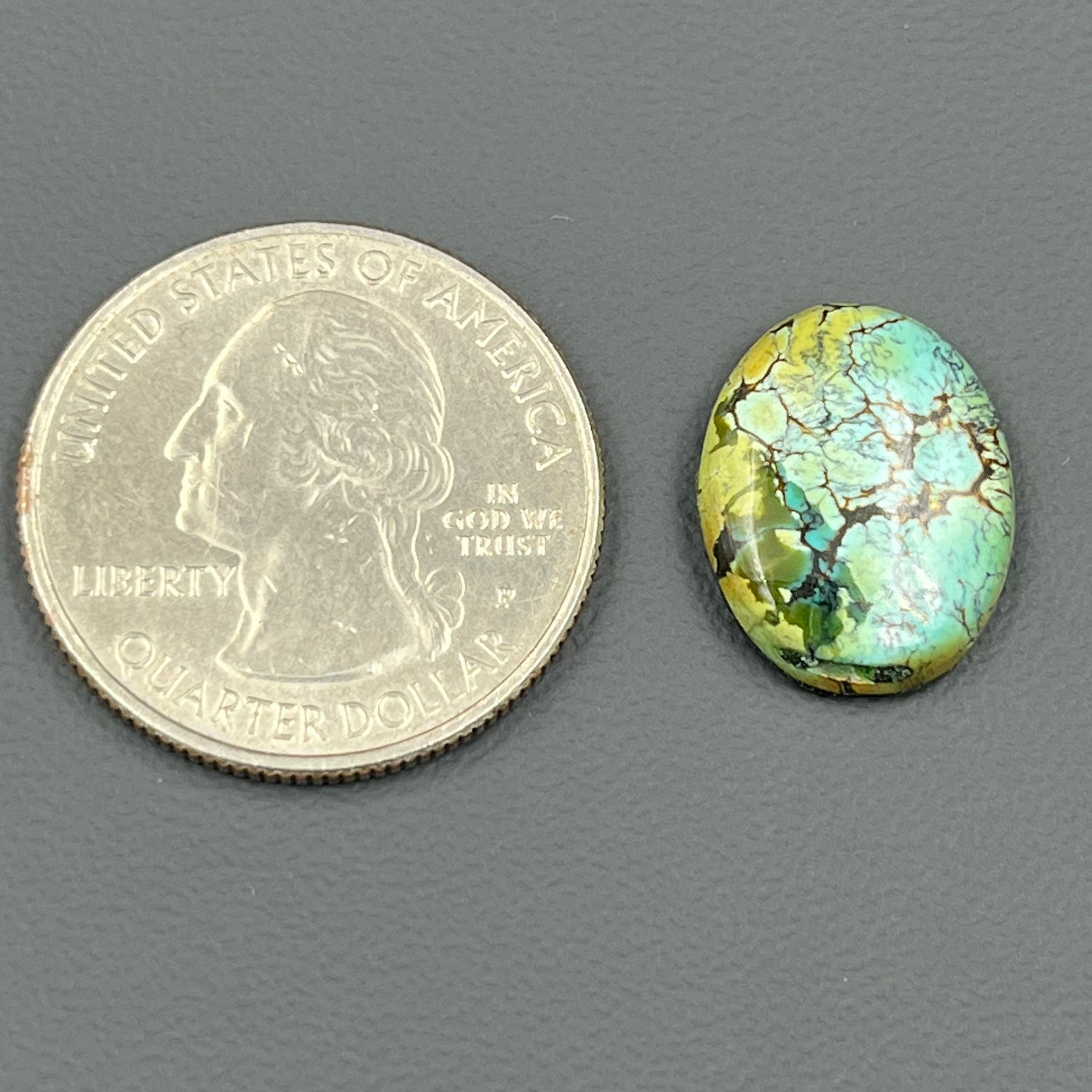 AAA Hubei Turquoise - Oval