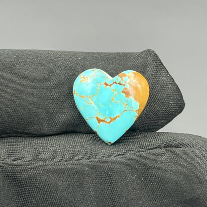 Number #8 Turquoise - Heart