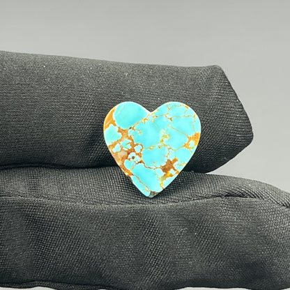 Number #8 Turquoise - Heart