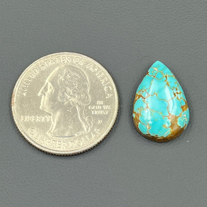 Number #8 Turquoise - Teardrop