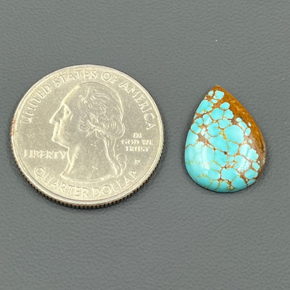 Number #8 Turquoise - Teardrop
