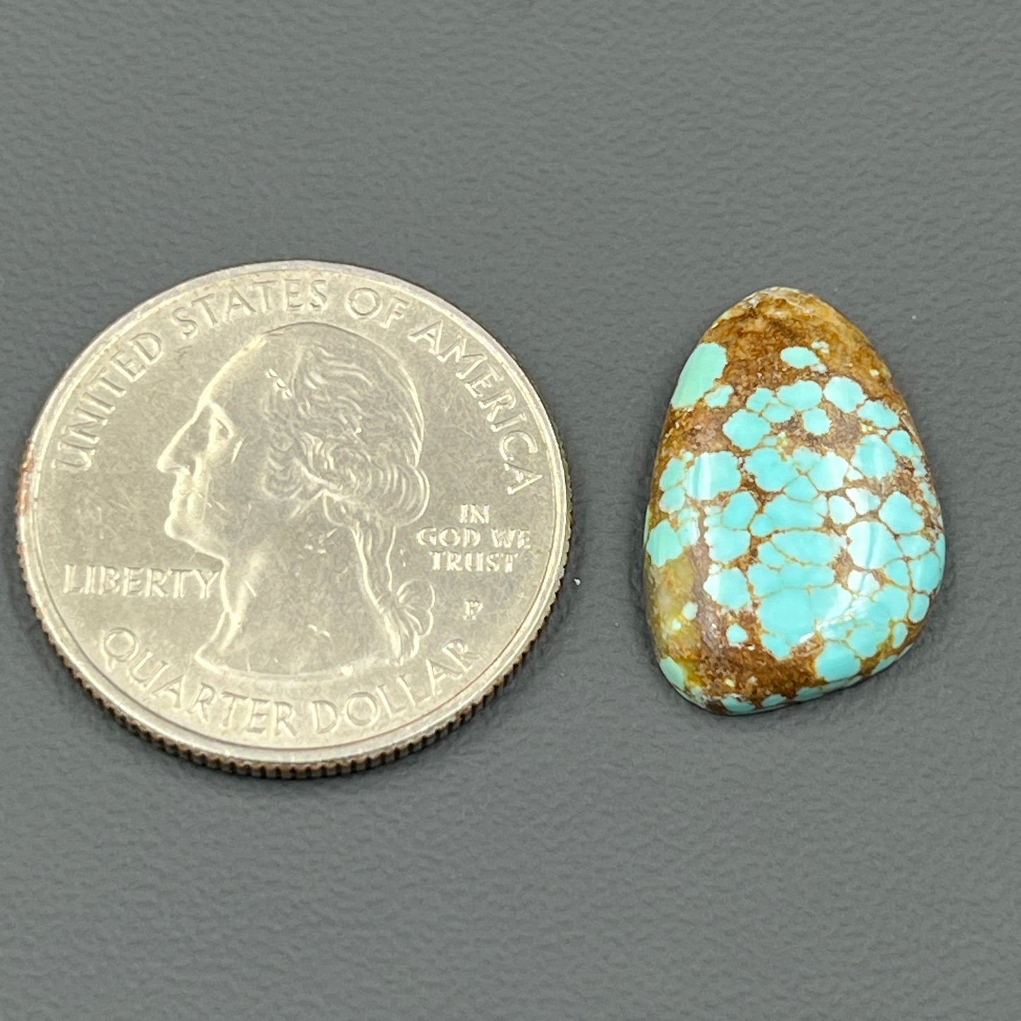 Number #8 Turquoise - Tumble