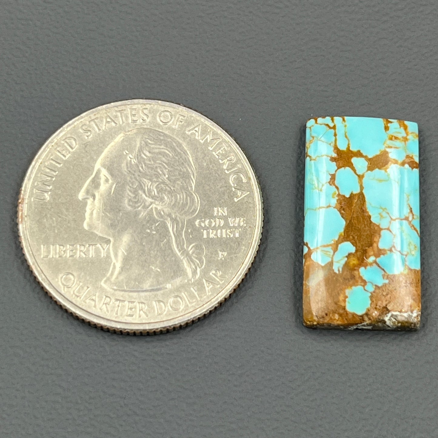 Number #8 Turquoise - Baguette