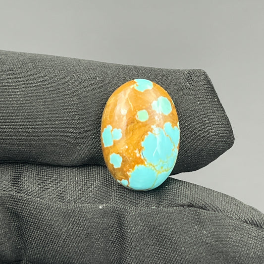 Number #8 Turquoise - Oval