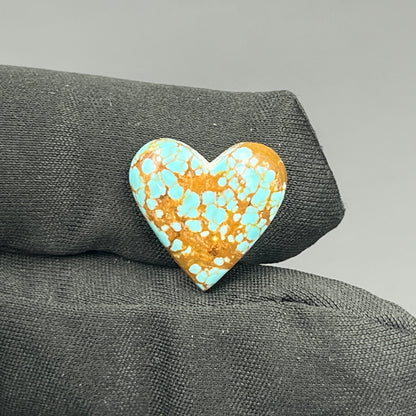 Number #8 Turquoise - Heart