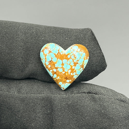 Number #8 Turquoise - Heart