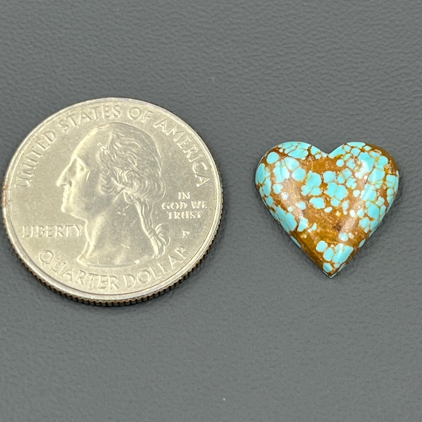Number #8 Turquoise - Heart