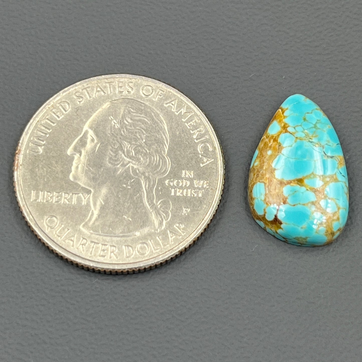 Number #8 Turquoise - Tumble