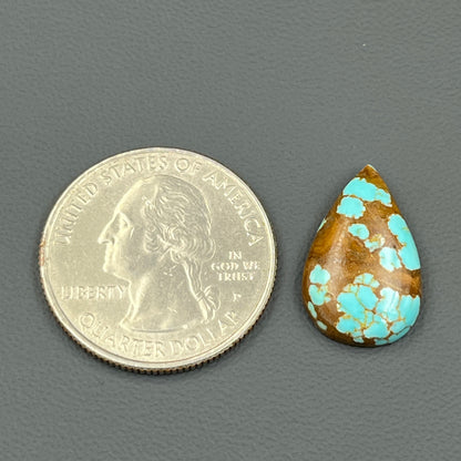 Number #8 Turquoise - Teardrop