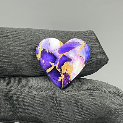 Kingman Purple Rose Dahlia  - Loose Cab - Heart