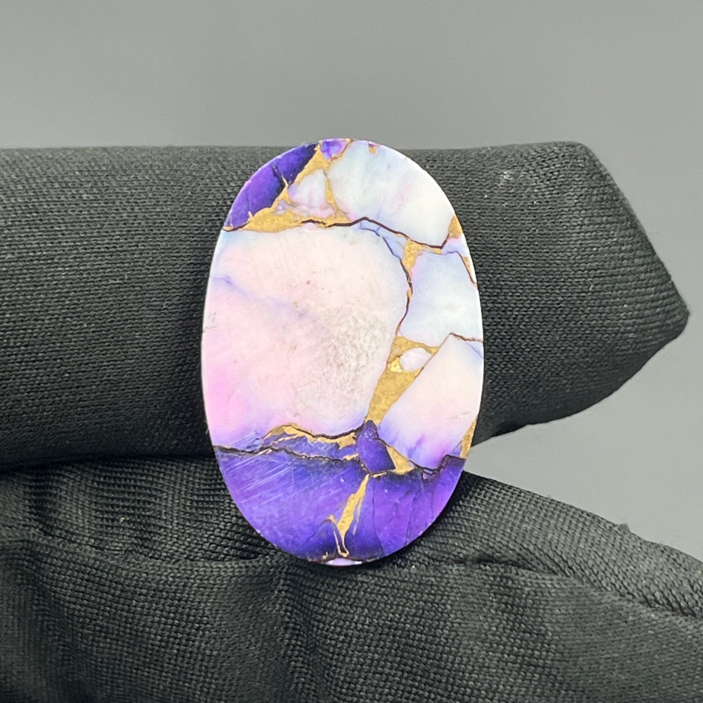 Kingman Purple Rose Dahlia  - Loose Cab - Oval