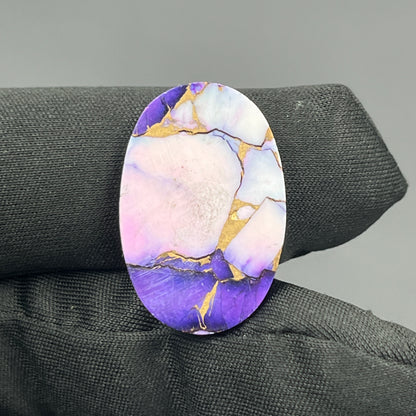 Kingman Purple Rose Dahlia  - Loose Cab - Oval