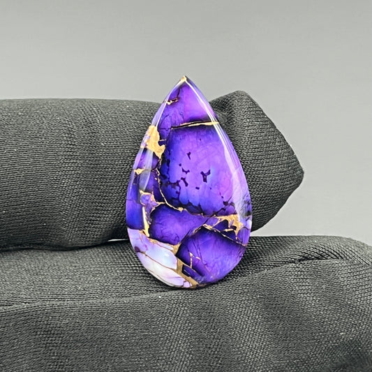 Kingman Purple Rose Dahlia  - Loose Cab - Teardrop