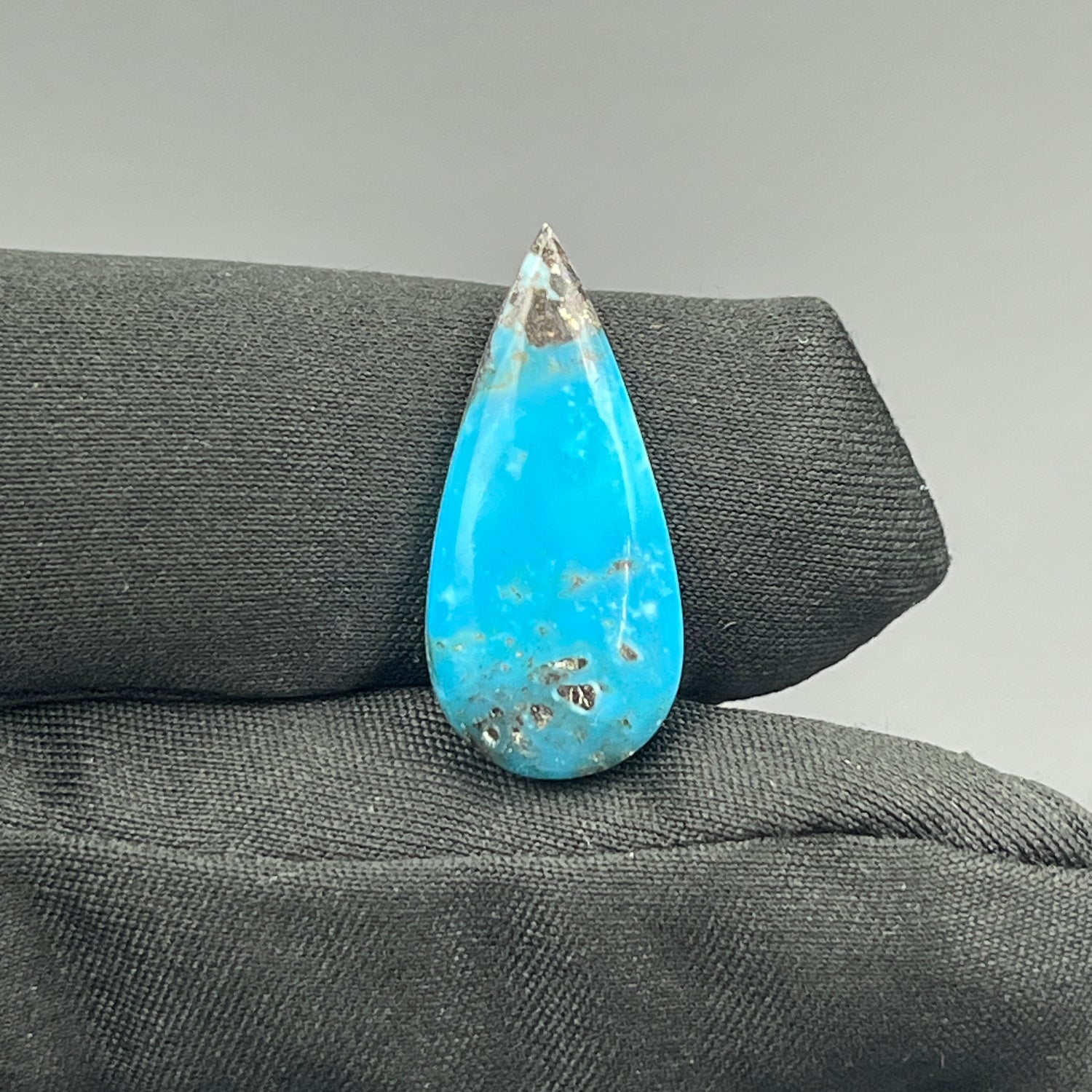 Blue Moon Turquoise Cabochon - Teardrop