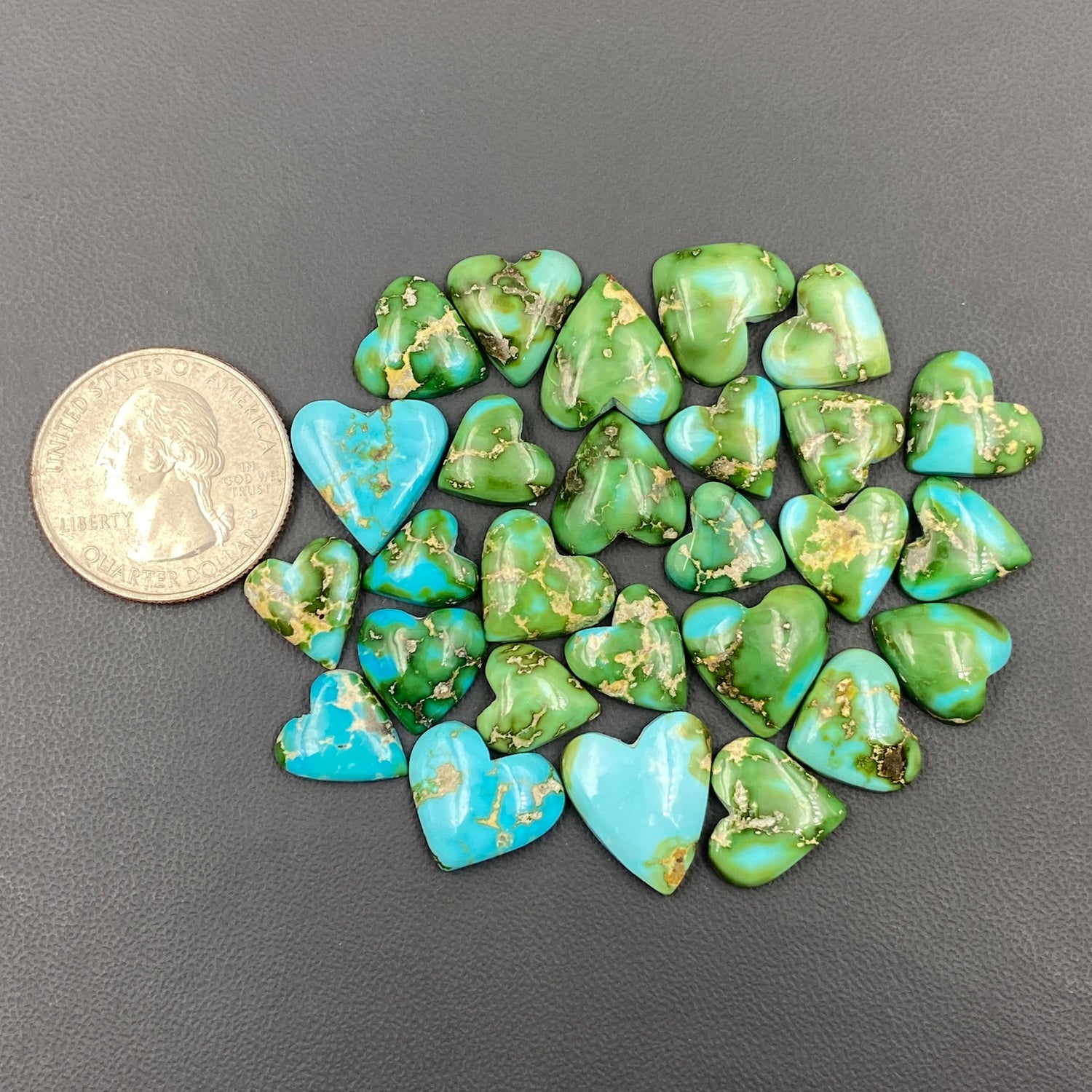 Sonoran Mountain Turquoise - Wholesale Lot - 27 Pcs