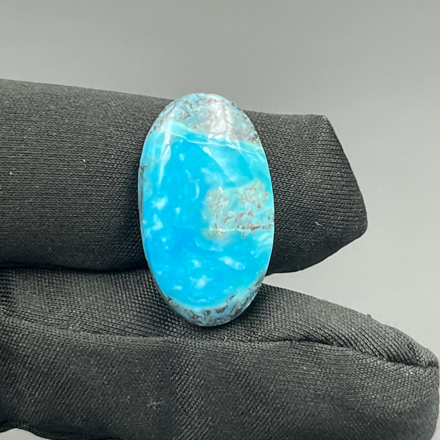 Blue Moon Turquoise Cabochon - Oval