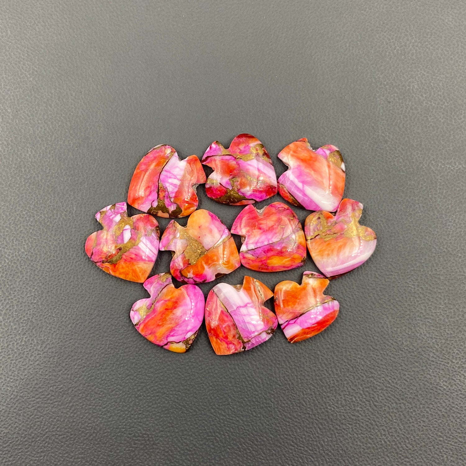 Kingman Star Burst Mohave - Loose Cabs - Wholesale Lot - 10 Pcs