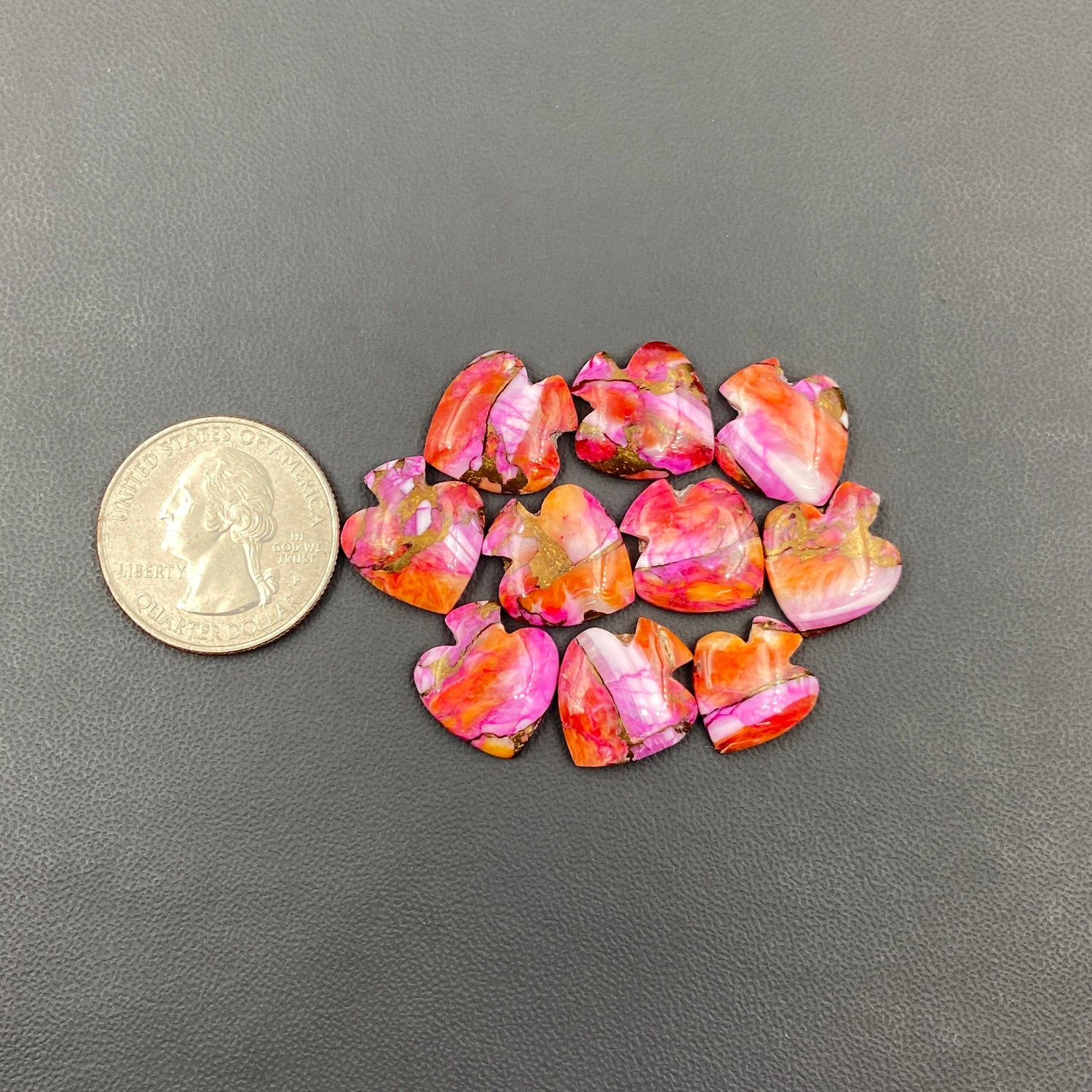 Kingman Star Burst Mohave - Loose Cabs - Wholesale Lot - 10 Pcs