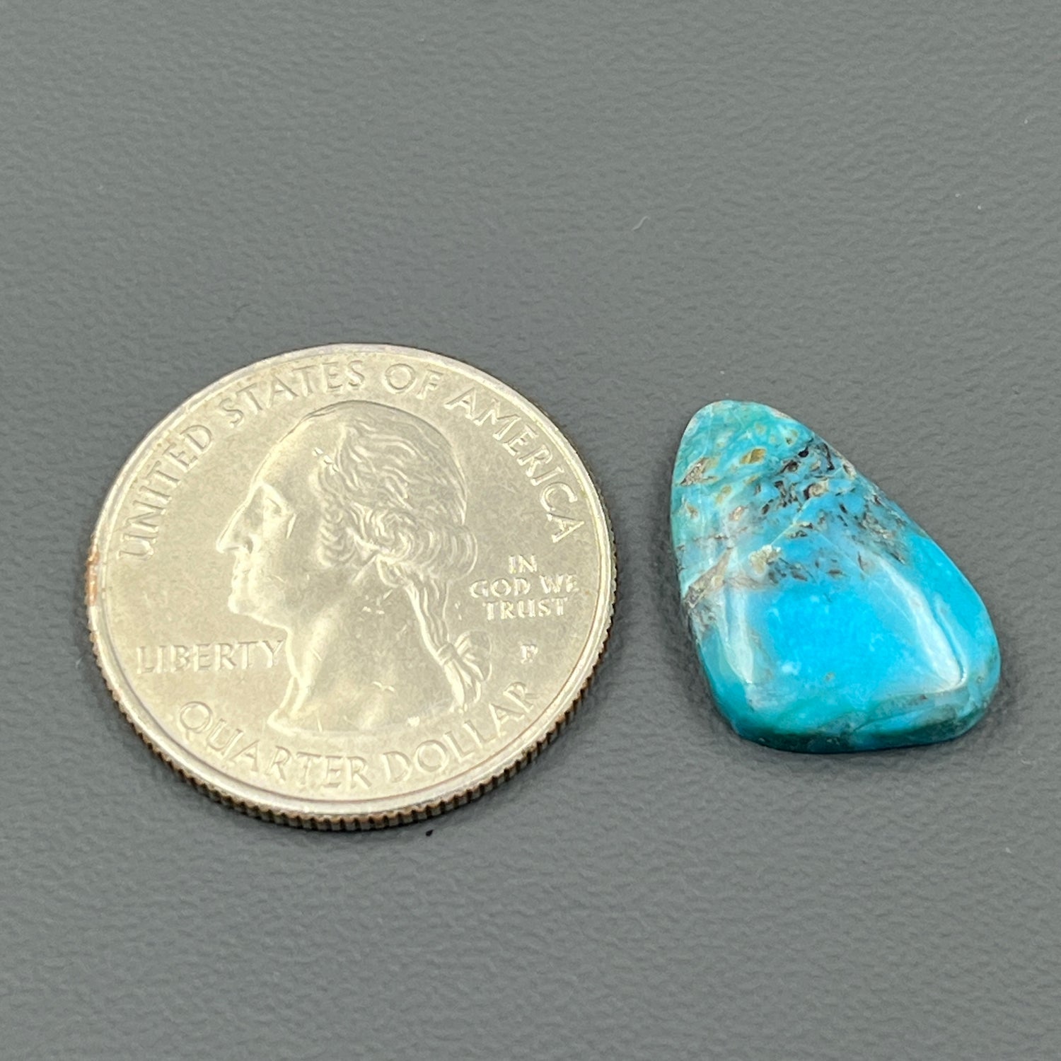 Blue Moon Turquoise Cabochon - Tumble