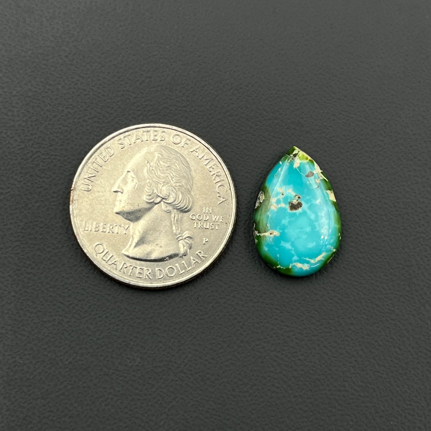 Sonoran Mountain Turquoise - Top Grade Turquoise - Teardrop